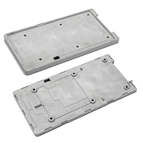 汽车扶手背光屏铝合金支架 钝化处理 高精密车载扶手屏安装框架